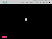 Tablet Screenshot of jolenindia.com